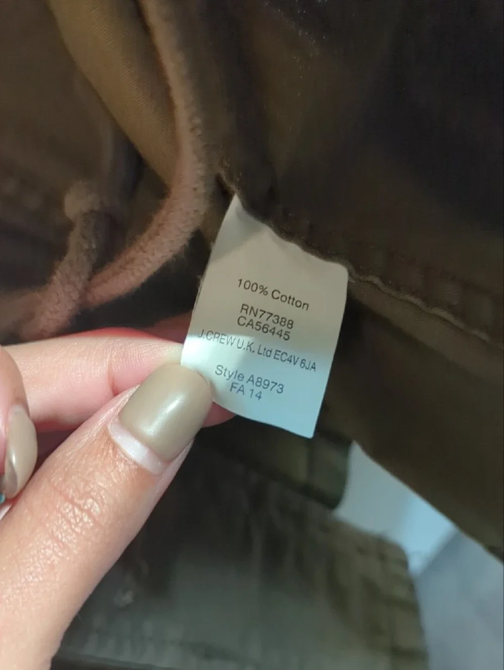 J. Crew Women's Jacket in Olive